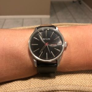 Men’s Black Nixon Watch